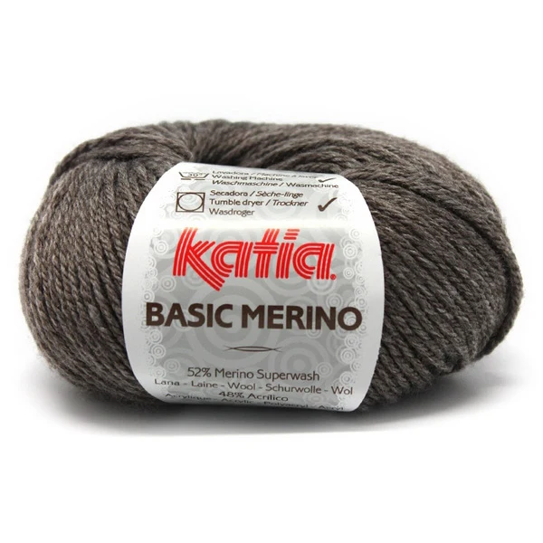 Katia Basic Merino 008 Dunkelgrau