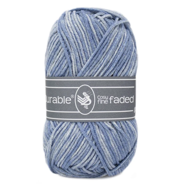 Durable Cosy Fine Faded 289 Blaugrau