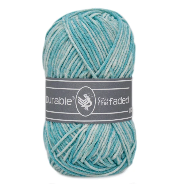 Durable Cosy Fine Faded 371 Türkis