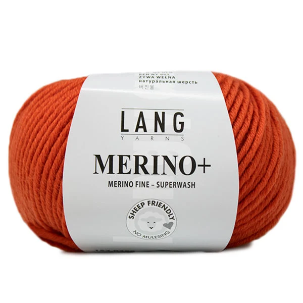 Lang Yarns Merino+ 0259 Mandarine