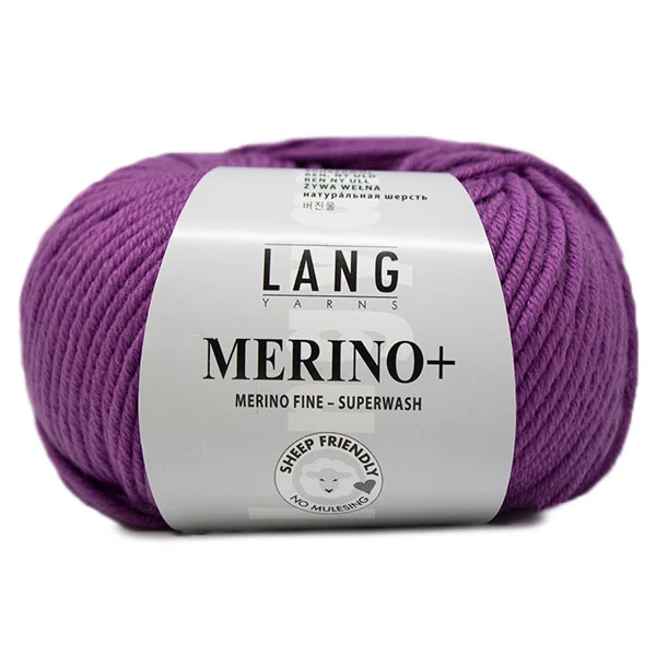 Lang Yarns Merino+ 0346 Flieder Medium