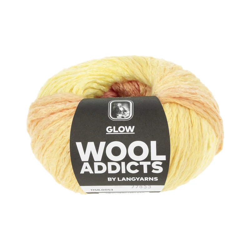 Lang Yarns Glow 0053 Gelb/Aprikose