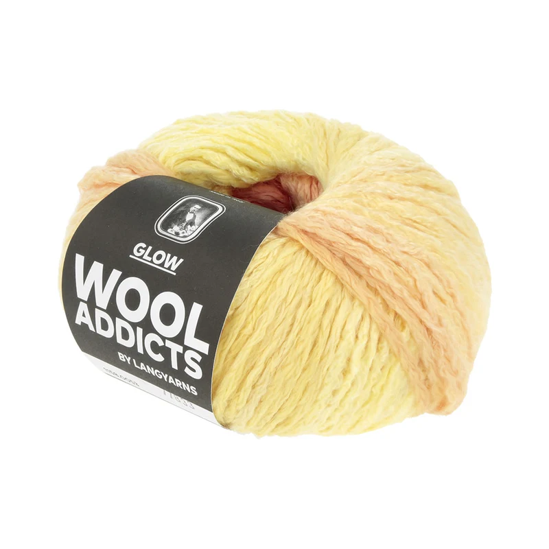Lang Yarns Glow 0053 Gelb/Aprikose