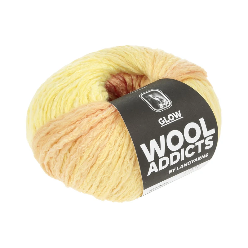 Lang Yarns Glow 0053 Gelb/Aprikose