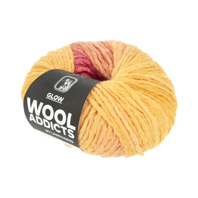 Lang Yarns Glow 0052 Orange/Rot