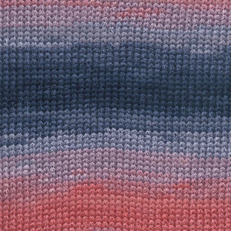 Lang Yarns Glow 0056 Marineblau/Koralle