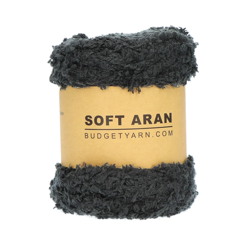 BudgetYarn Soft Aran 098 Graphite