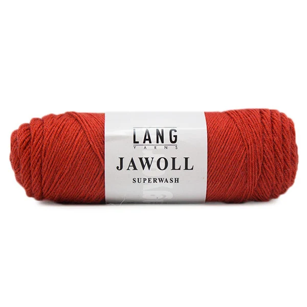 Lang Yarns Jawoll Superwash 275 Braun/Orange