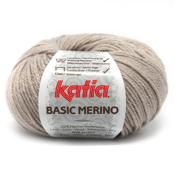 Katia Basic Merino 009 Hellgrau