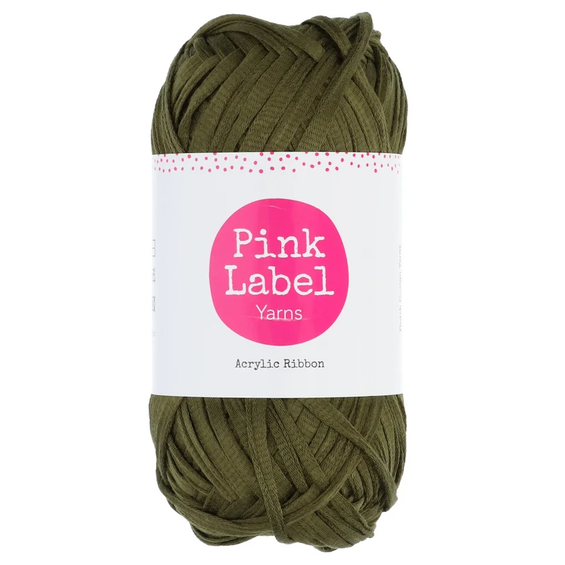 Pink Label Acrylband 030 Britt – Olivgrün