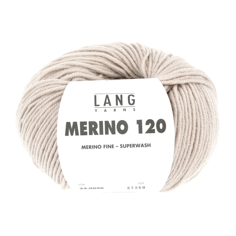 Lang Yarns Merino 120 0096 Hellbeige