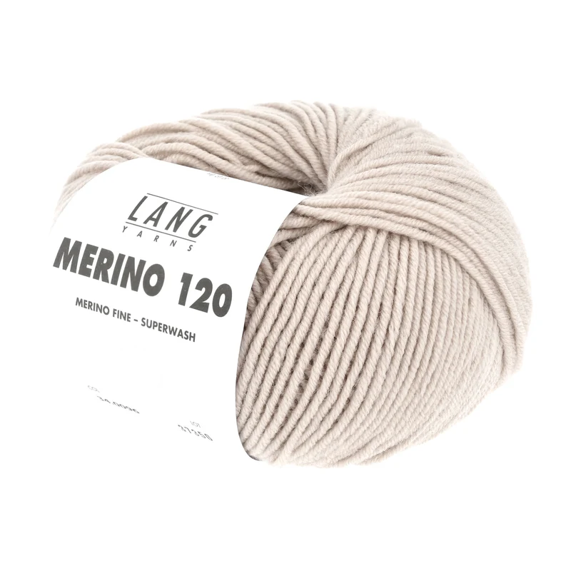 Lang Yarns Merino 120 0096 Hellbeige