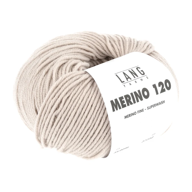 Lang Yarns Merino 120 0096 Hellbeige
