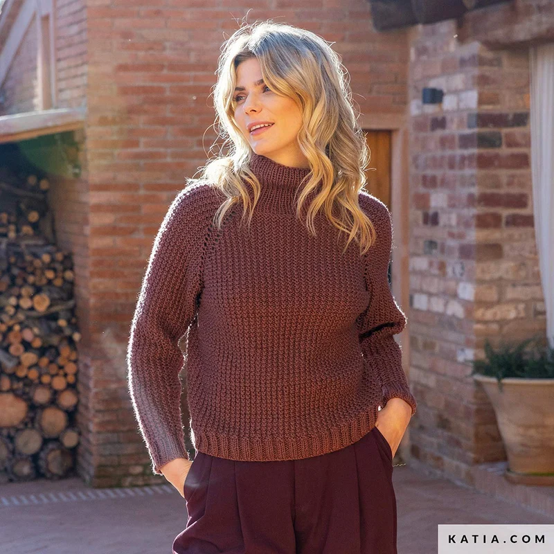 Katia Merino Aran 058 Mittelblau