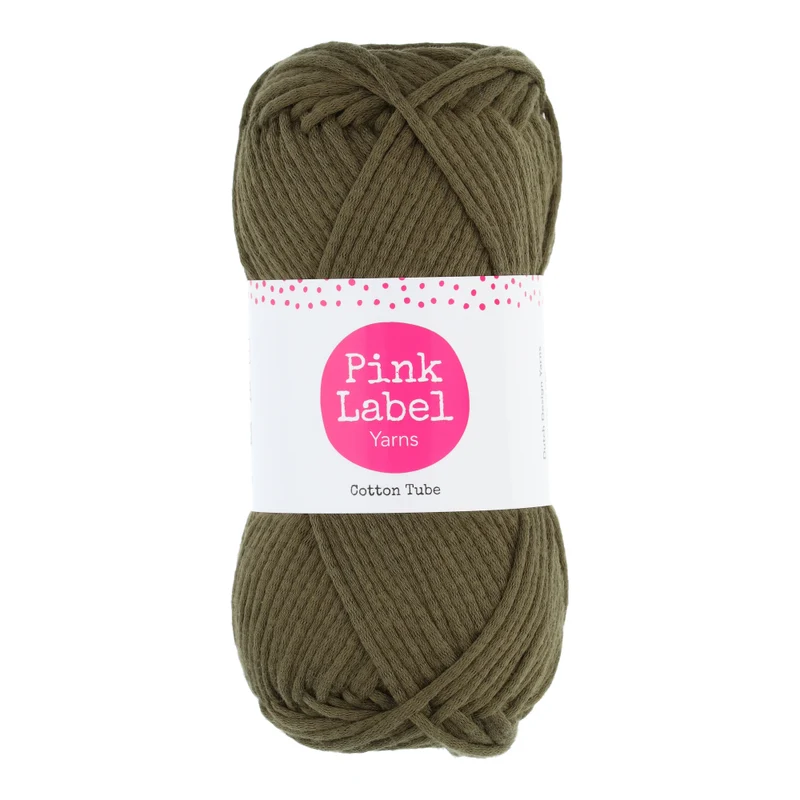 Pink Label Cotton Tube 030 Britt – Olivgrün