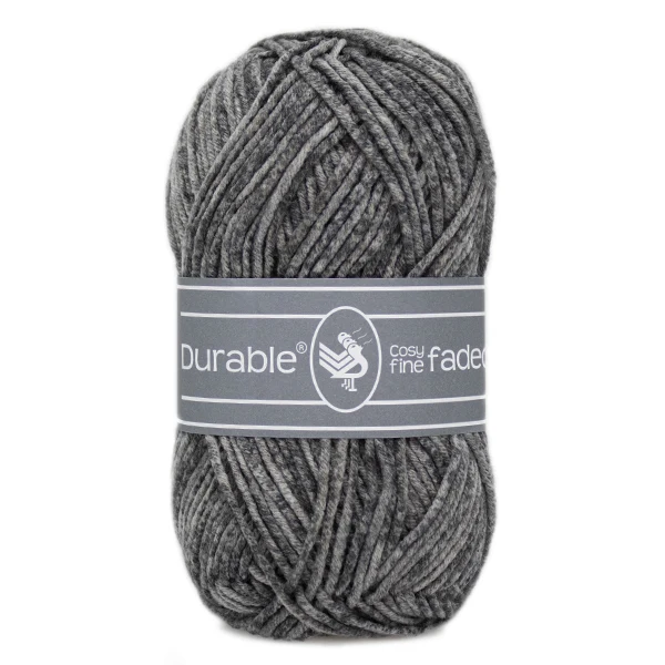 Durable Cosy Fine Faded 325 Schwarz