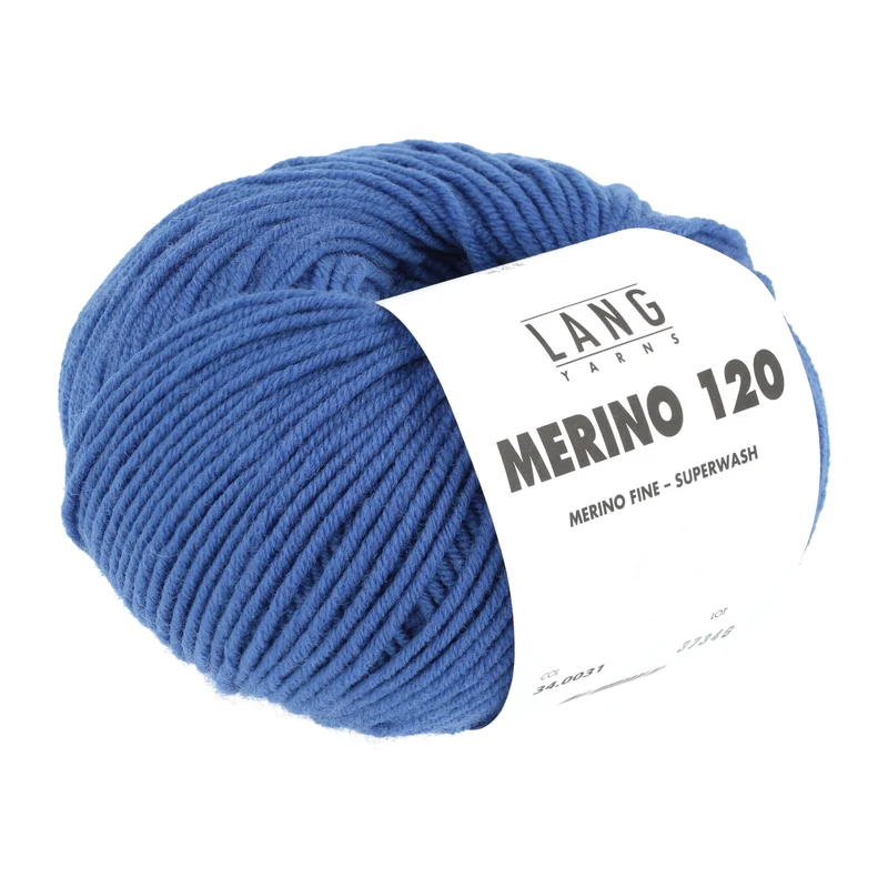 Lang Yarns Merino 120 0031 Royal