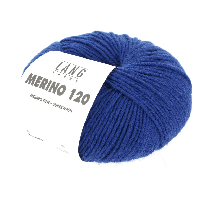 Lang Yarns Merino 120 0106 Royal