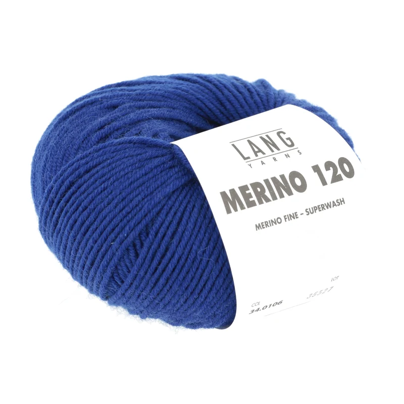 Lang Yarns Merino 120 0106 Royal