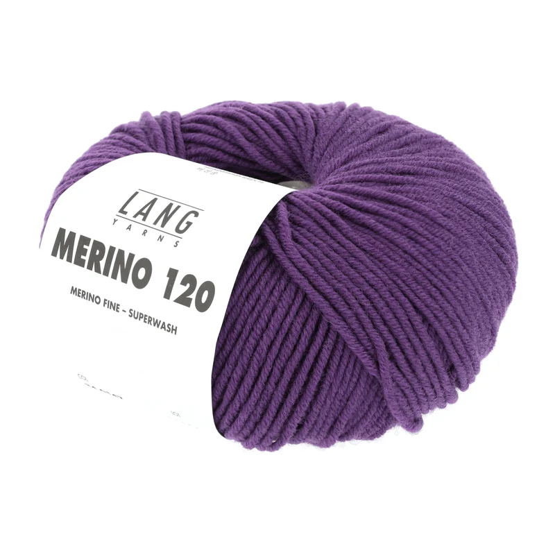 Lang Yarns Merino 120 0147 Flieder