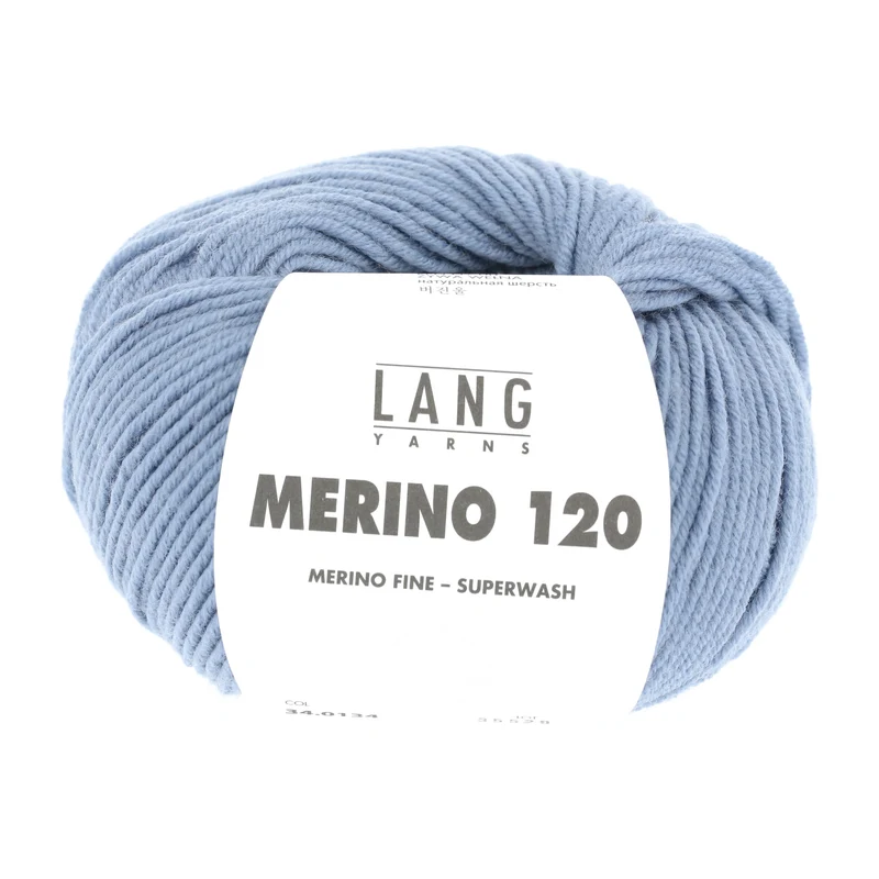 Lang Yarns Merino 120 0134 Jeans Hell