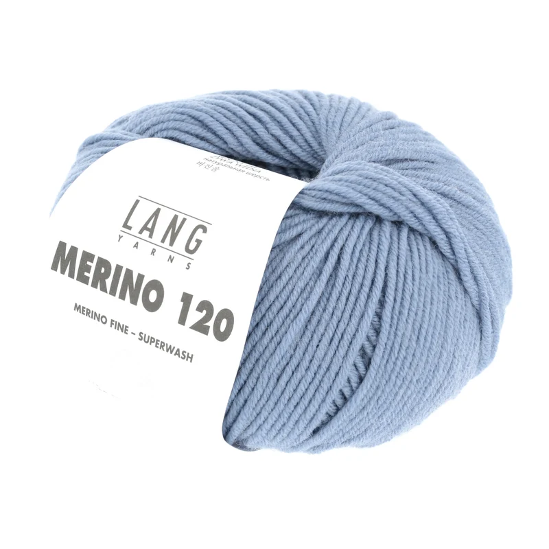 Lang Yarns Merino 120 0134 Jeans Hell