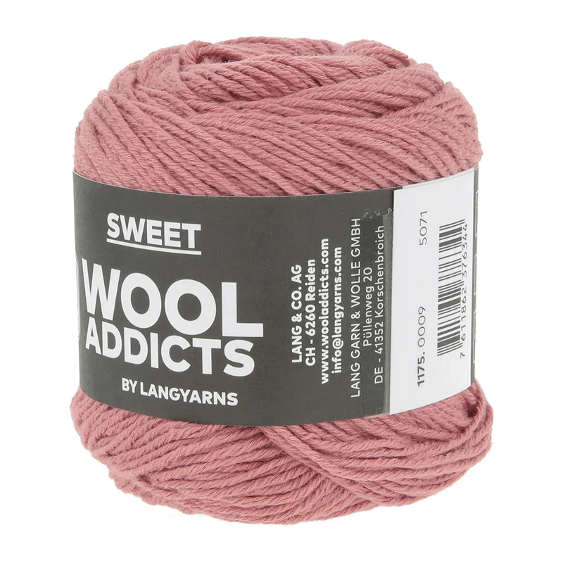 Lang Yarns Wooladdicts Sweet 0009 Granatapfel