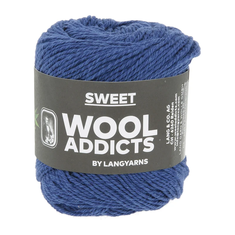 Lang Yarns Wooladdicts Sweet 0006 Königsblau