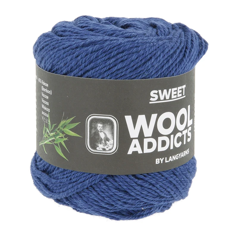 Lang Yarns Wooladdicts Sweet 0006 Königsblau