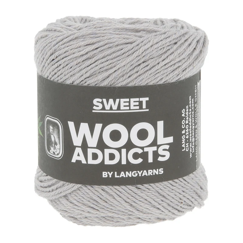 Lang Yarns Wooladdicts Sweet 0024 Grau