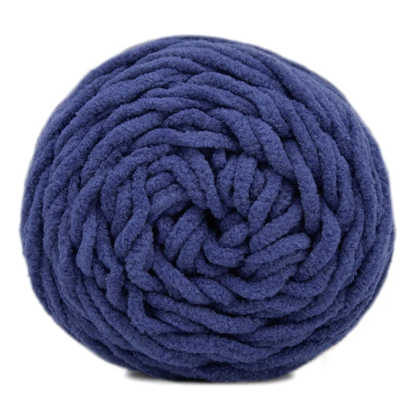 BudgetYarn Chunky Chenille 060 Marineblau