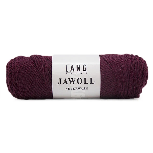 Lang Yarns Jawoll Superwash 390 Dunkles Aubergine