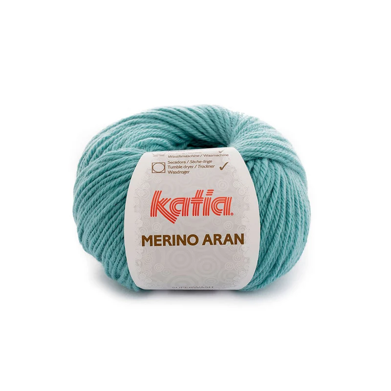 Katia Merino Aran 086 Wasserblau