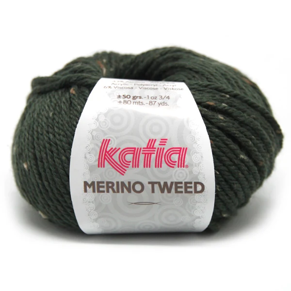 Katia Merino Tweed 310 Dunkelgrün