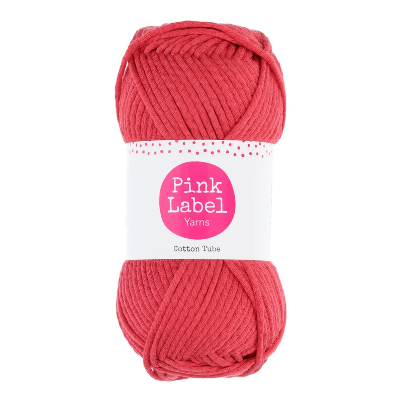 Pink Label Baumwoll-Tube 069 Maud – Blasses Rubinrot