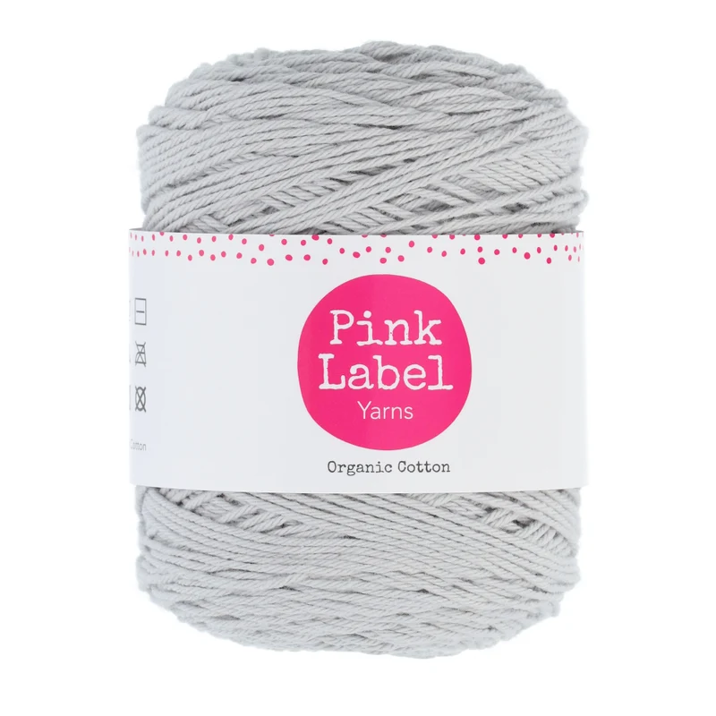 Pink Label Bio-Baumwolle 012 Lizz – Zementgrau