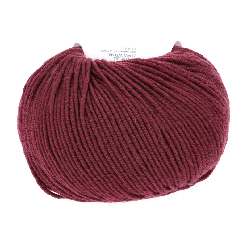 Lang Yarns Merino 120 0163 Dunkelrot