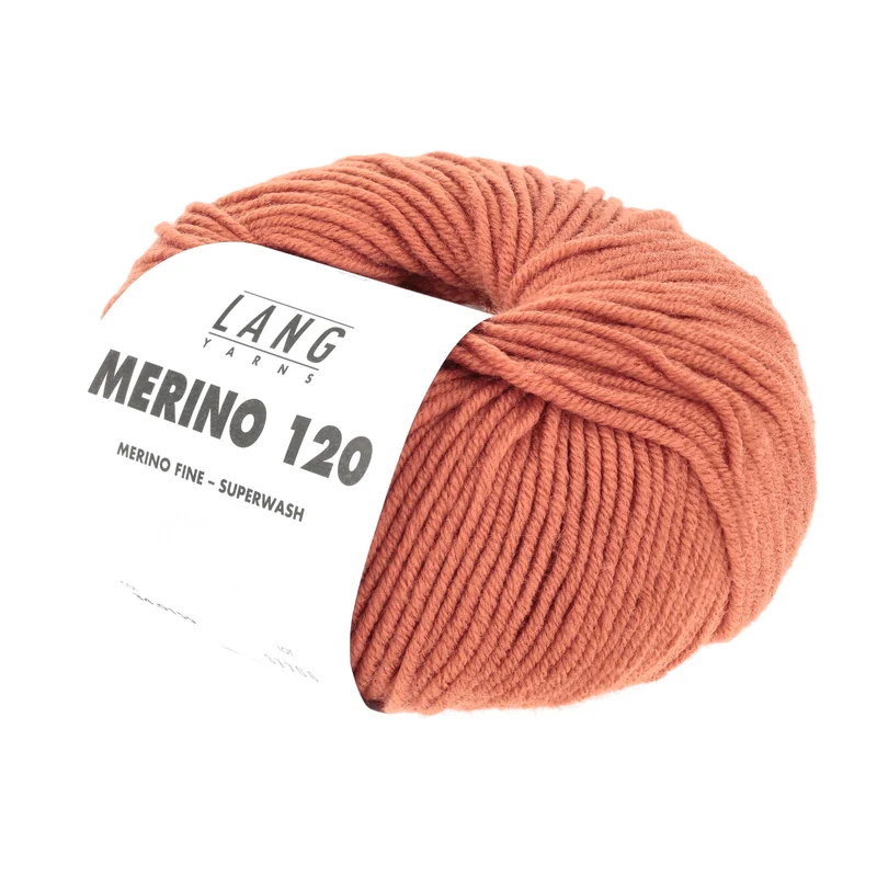 Lang Yarns Merino 120 0159 Mandarine