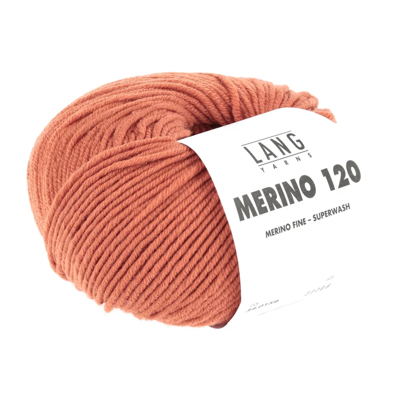 Lang Yarns Merino 120 0159 Mandarine