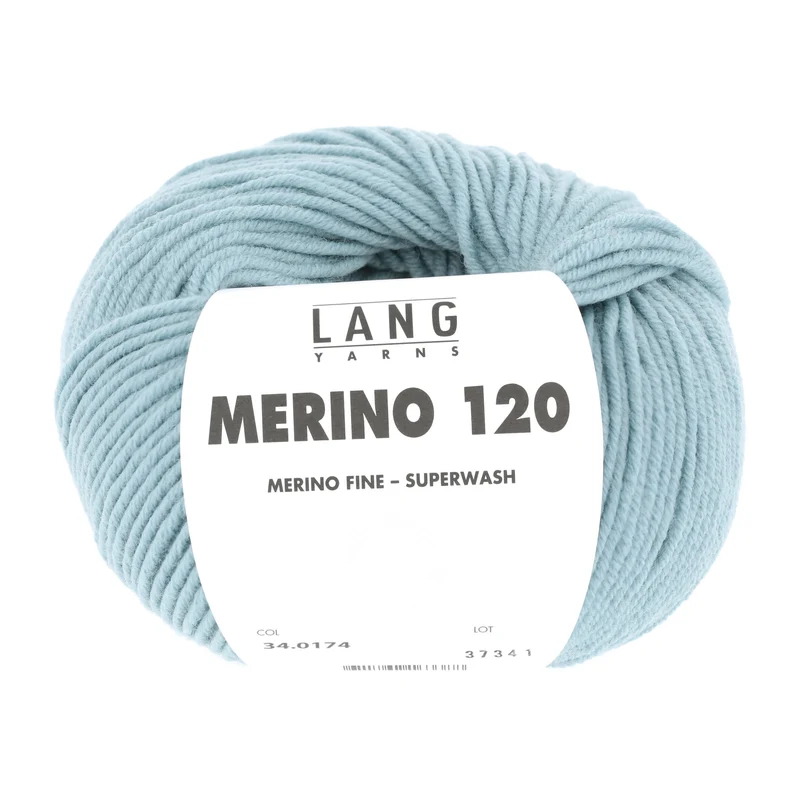 Lang Yarns Merino 120 0174 Dunkles Mint
