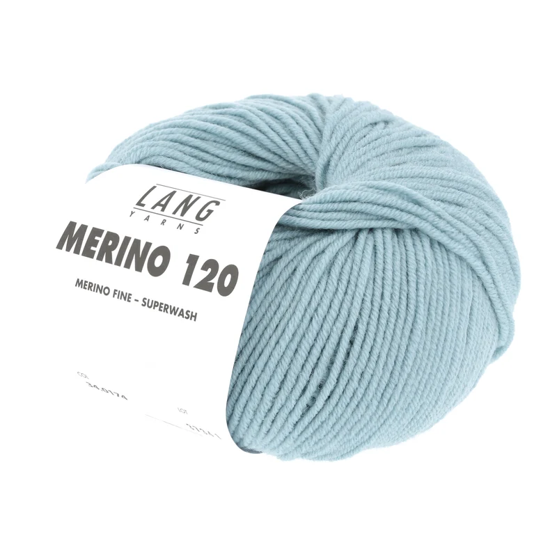 Lang Yarns Merino 120 0174 Dunkles Mint