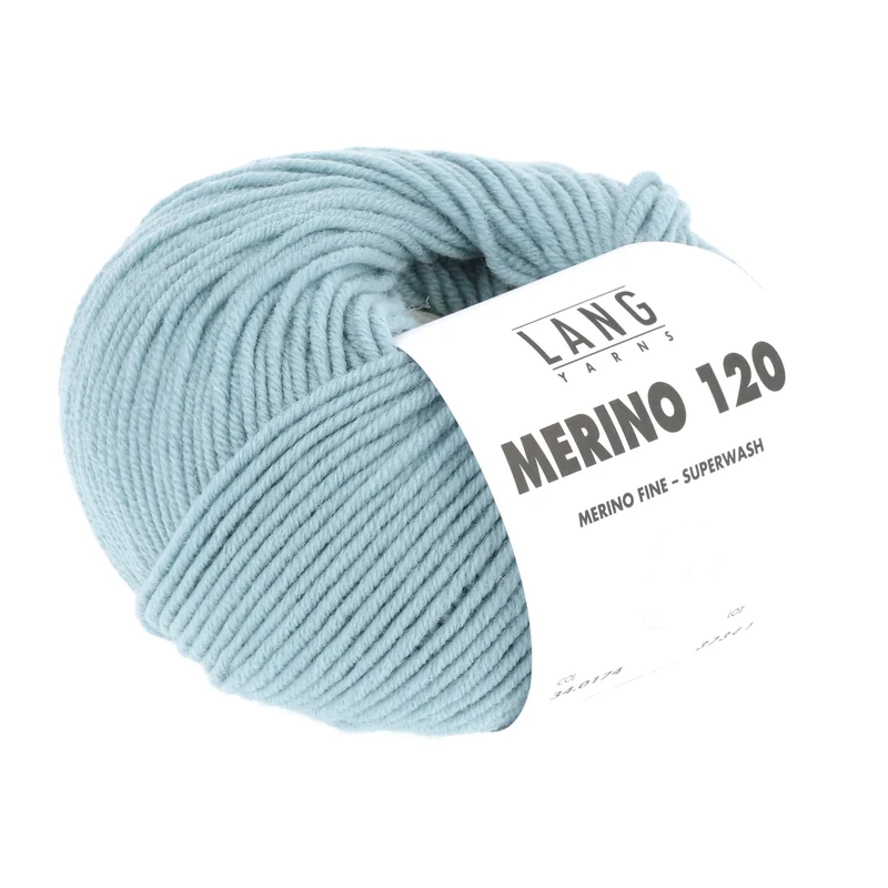 Lang Yarns Merino 120 0174 Dunkles Mint