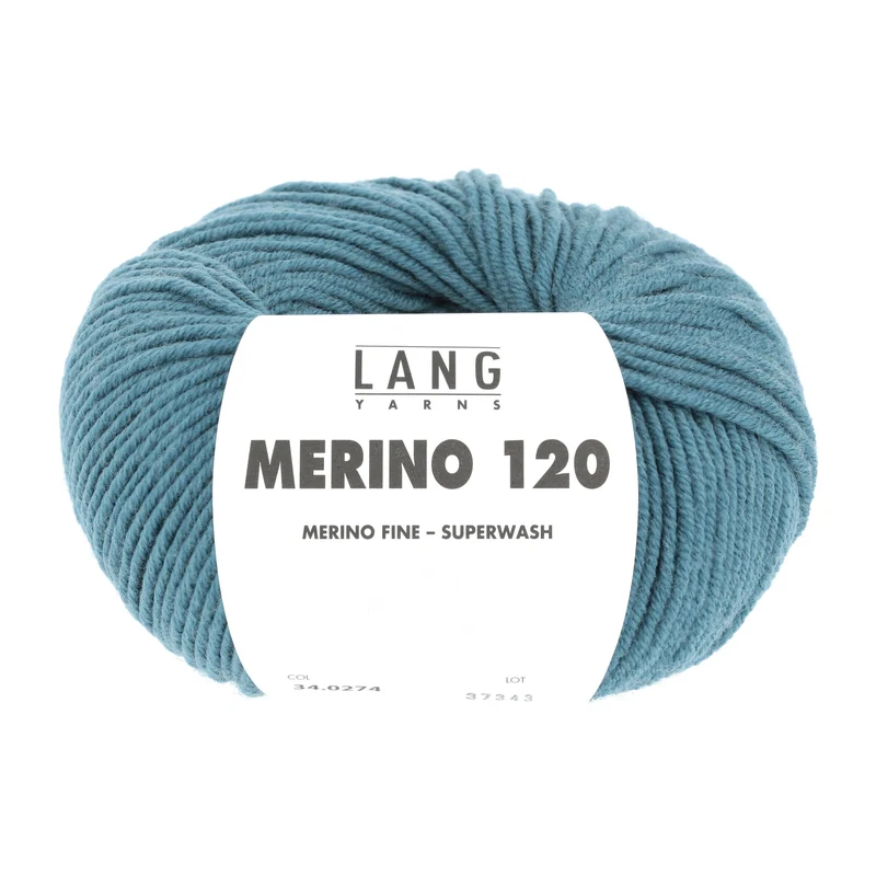 Lang Yarns Merino 120 0274 Atlantik