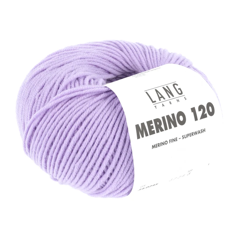 Lang Yarns Merino 120 0245 Hellflieder