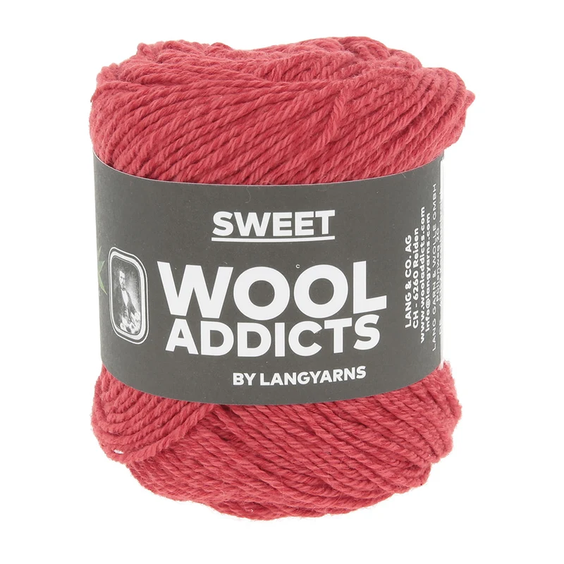 Lang Yarns Wooladdicts Sweet 0060 Rot