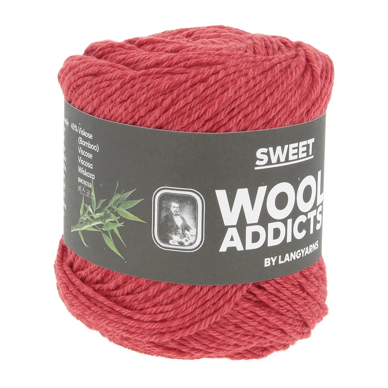 Lang Yarns Wooladdicts Sweet 0060 Rot