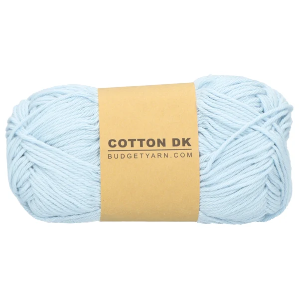 BudgetYarn Cotton DK 063 Eisblau