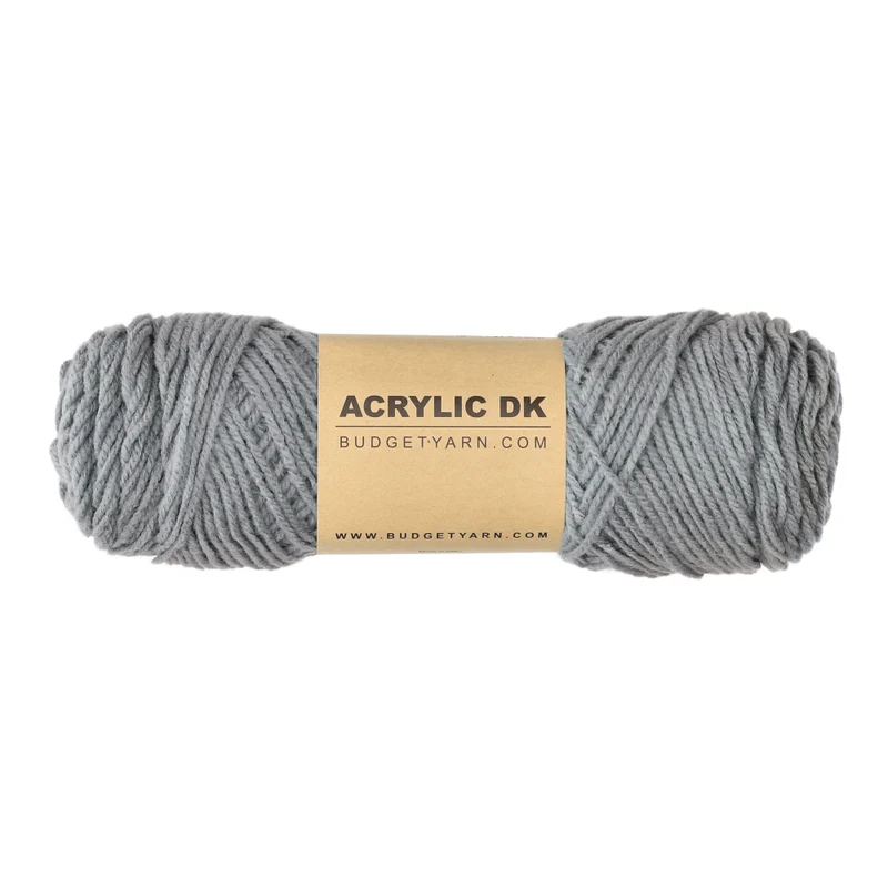 BudgetYarn Acrylic DK 096 Shark Grey