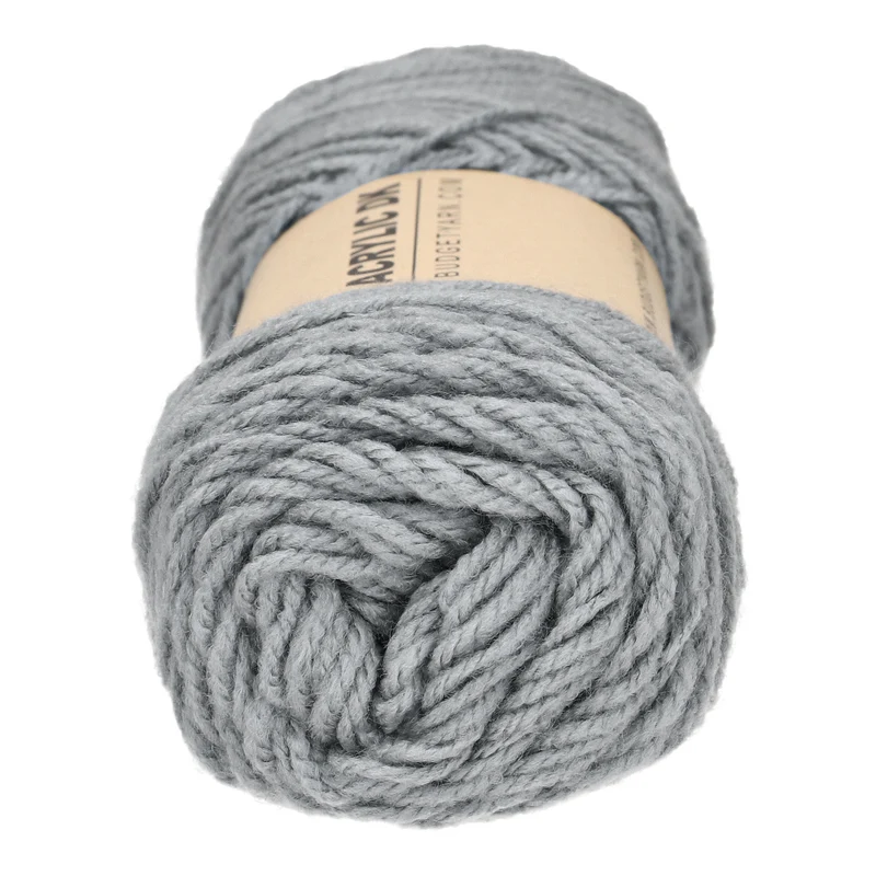 BudgetYarn Acrylic DK 096 Shark Grey