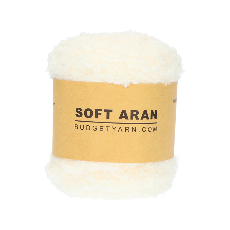BudgetYarn Soft Aran 002 Creme